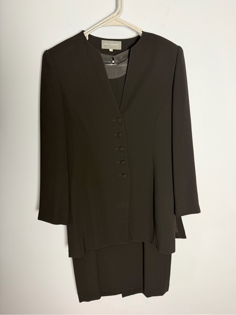 Paco Rabanne 2 piece dress and jacket